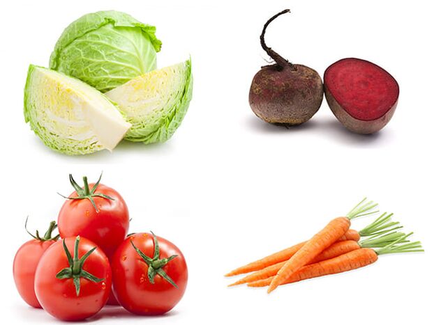 卷心菜、甜菜、西红柿和胡萝卜是经济实惠的蔬菜，可提高男性效力